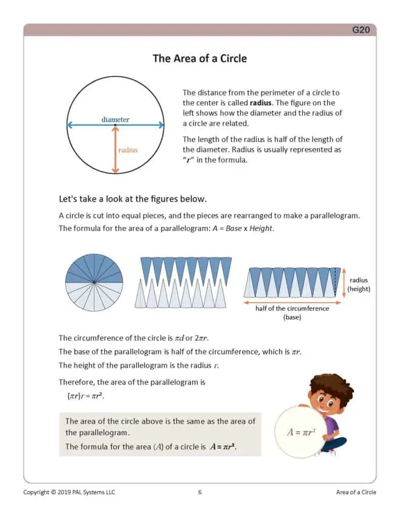 Math Level G Book 20