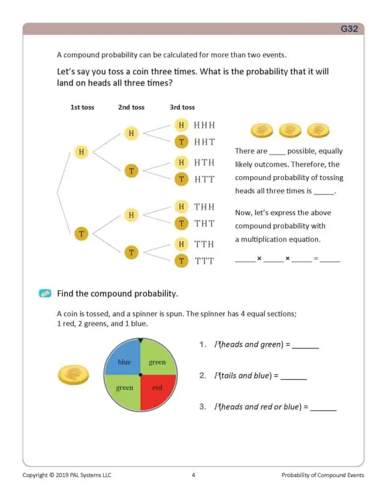 Math Level G Book 32