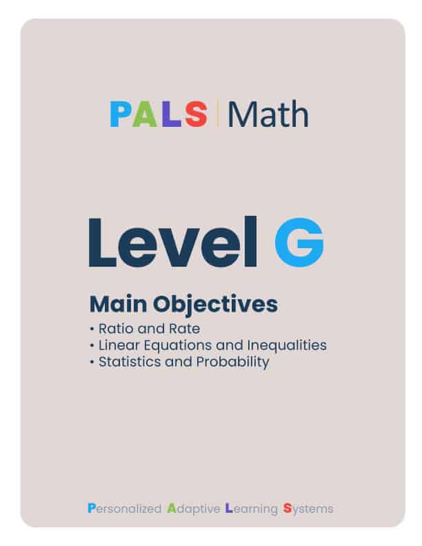 Math Level G Cover